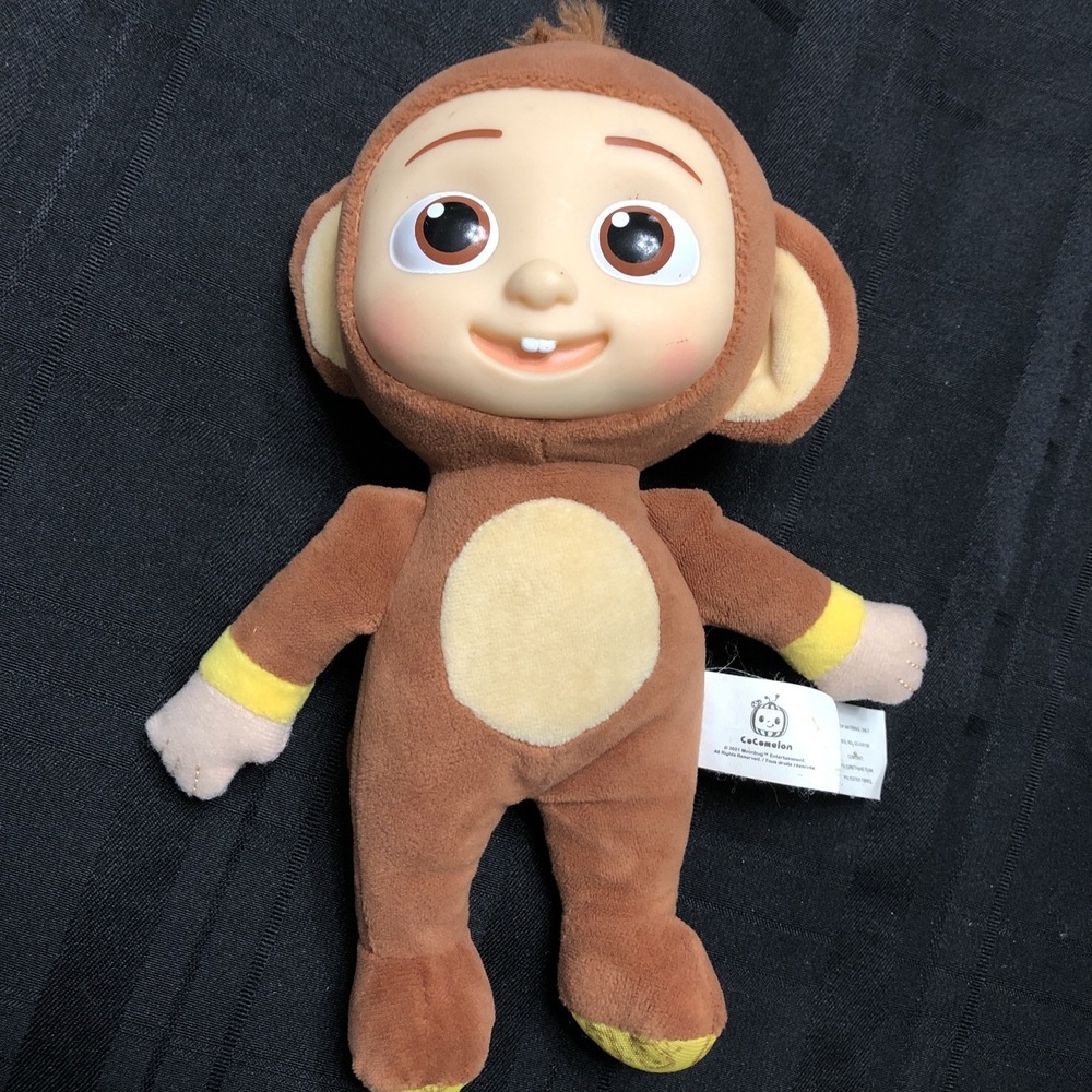 Cocomelon JJ Monkey 9" Plush Stuffed Animal Toy Doll